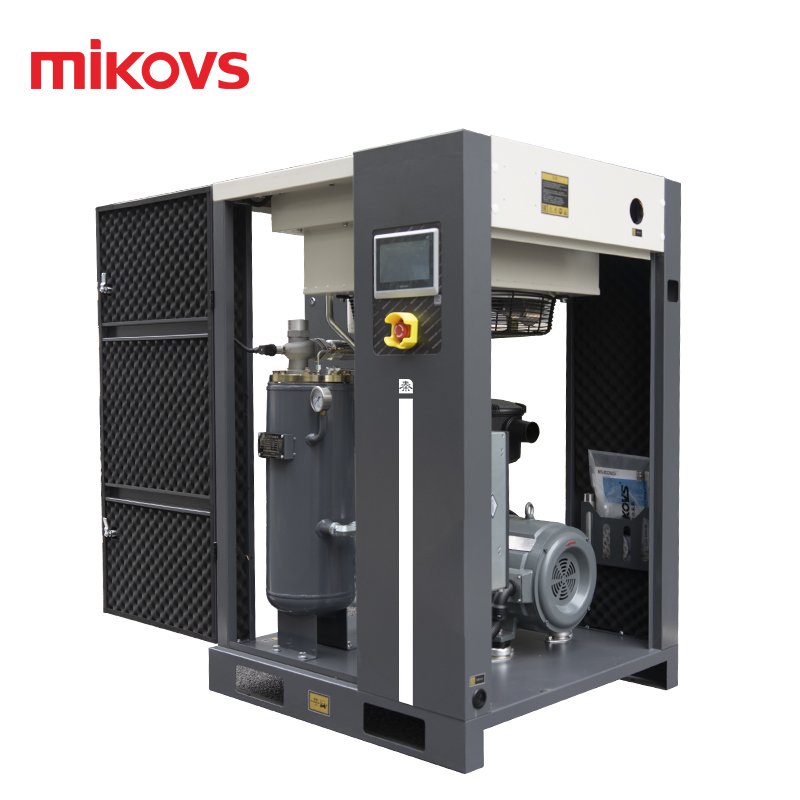 High Efficiency Mini Air Compressor 7.5kw 10hp Pm Vsd Single Stage Variable Speed Oil Injected Rotary Screw Compressors