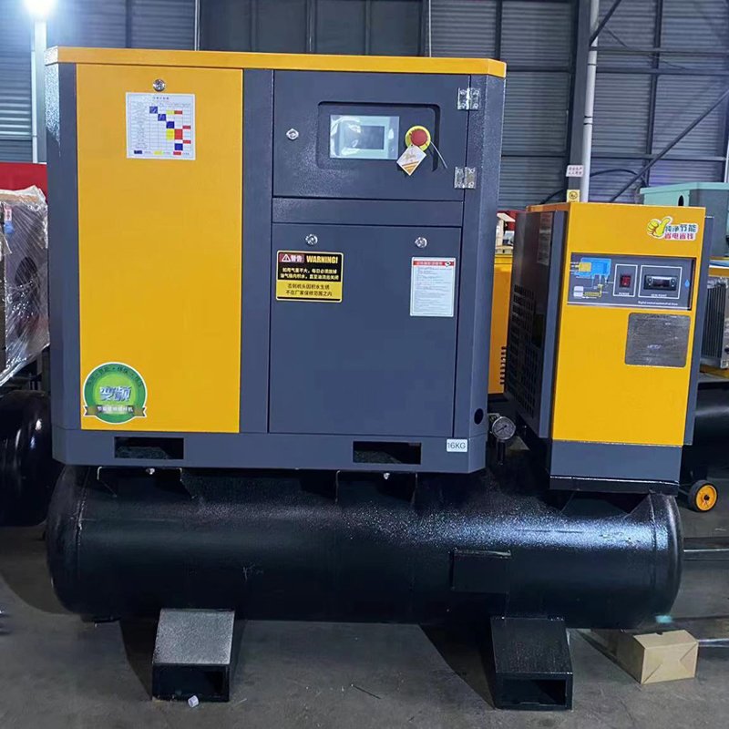 CE Certification General Industrial Equipment 16 bar Screw Air Compressor With Tank