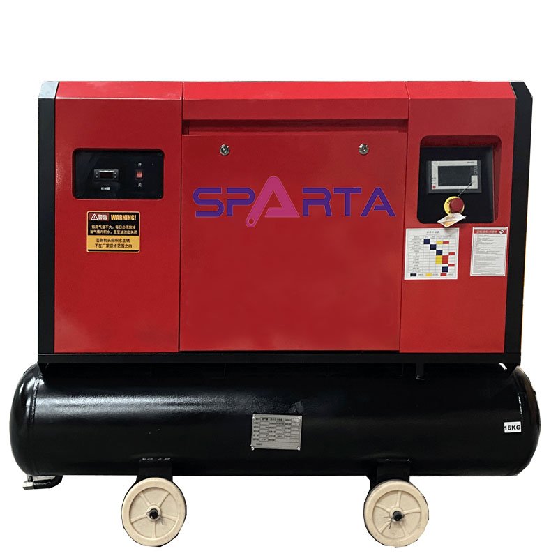 CE Certification General Industrial Equipment 16 bar Screw Air Compressor With Tank