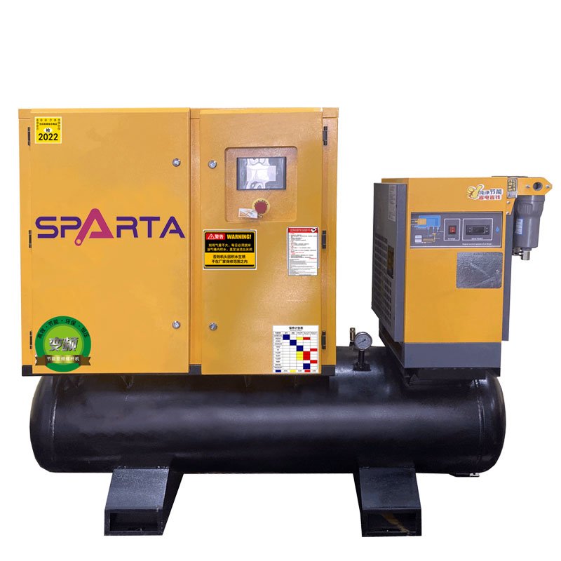 CE Certification General Industrial Equipment 16 bar Screw Air Compressor With Tank