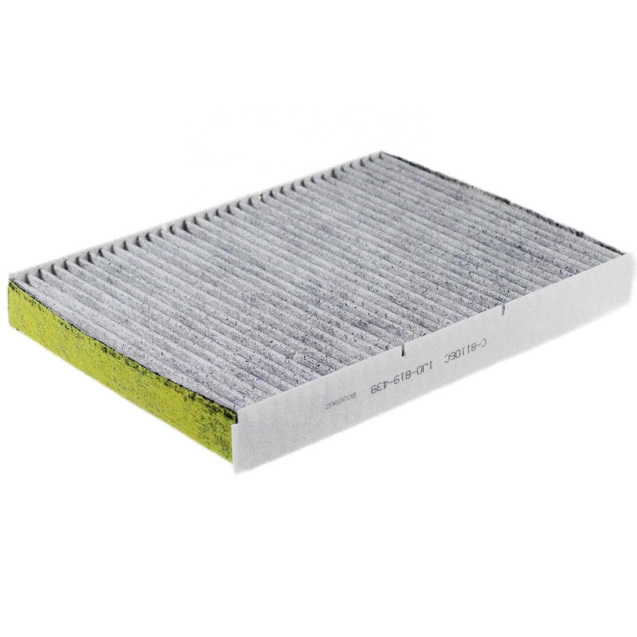 Wholesale Cabin air Filter Hepa Activated Carbon for Volkswagen Audi Skoda air Conditioning Cell Filter 1JO819644 CU2862