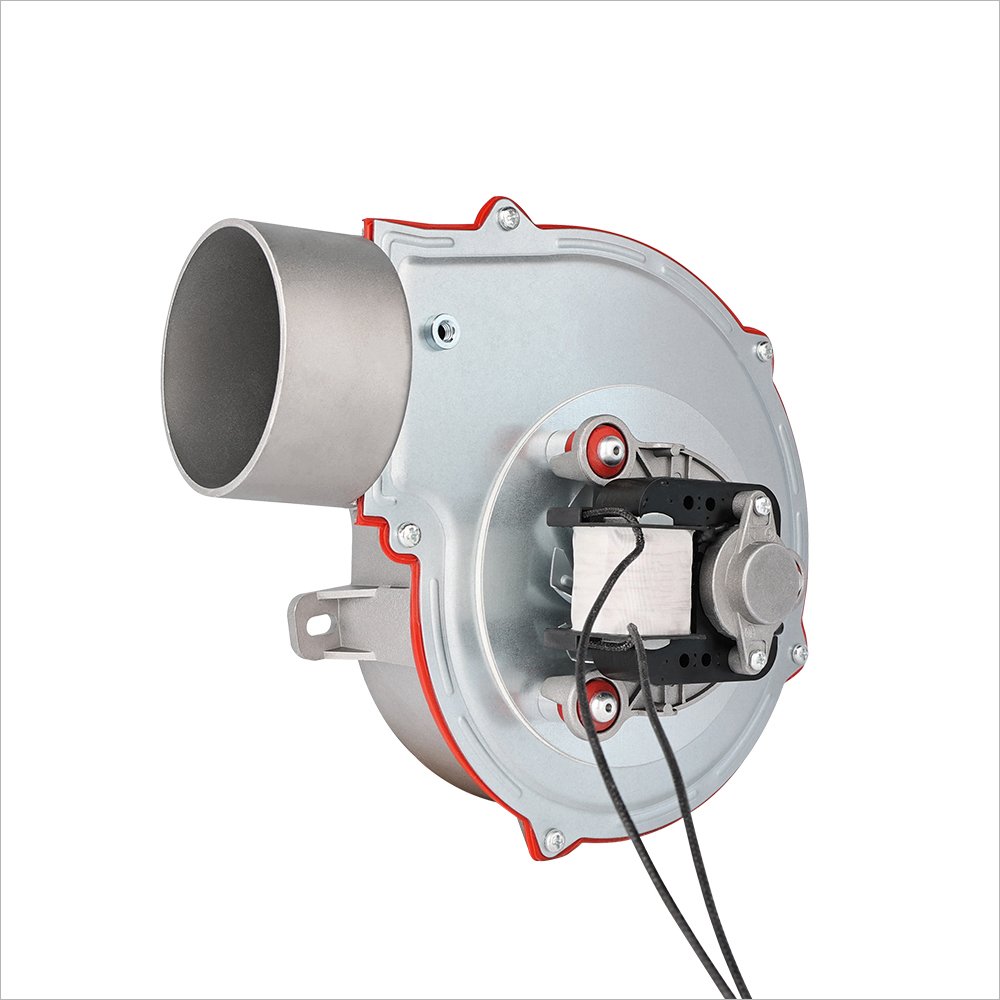 LONGWELL Anti-High Temperature AC Motor 220V Aluminum Gas Boiler Heating Blower Fan 30W