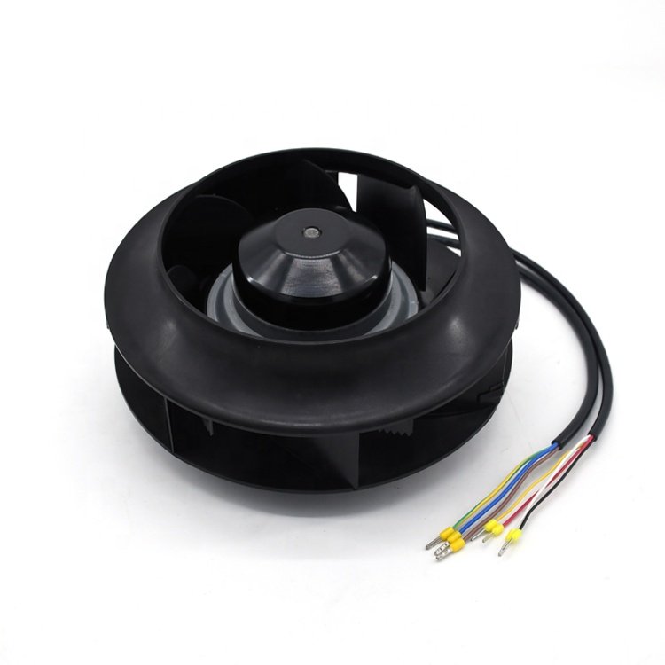 Fans Manufacture Industrial High Pressure AC 220v 240v Dc Ec Blower Fan Impeller Backward Curved Centrifugal Fan