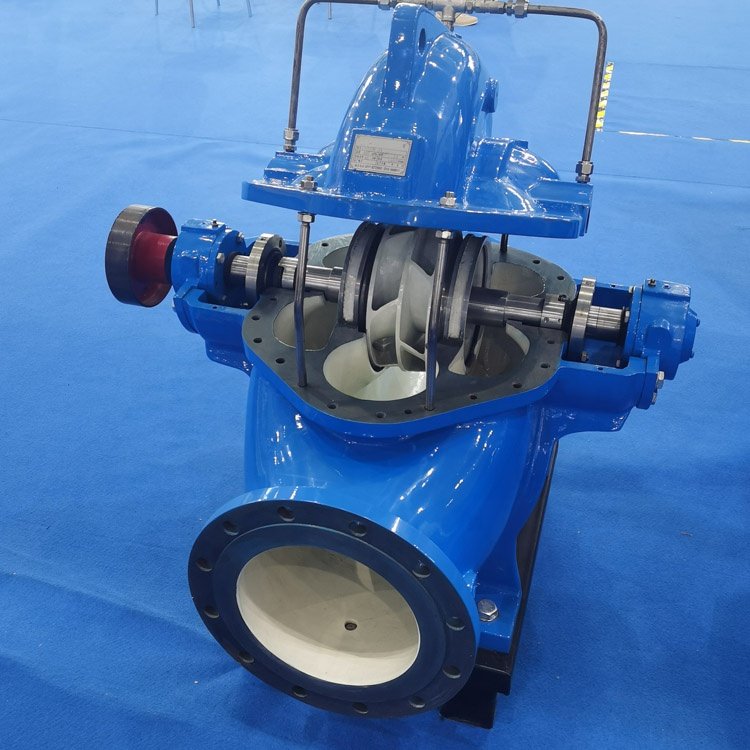 Horizontal Split Double Suction Centrifugal Water Pump With Motor Double Suction Water Pump