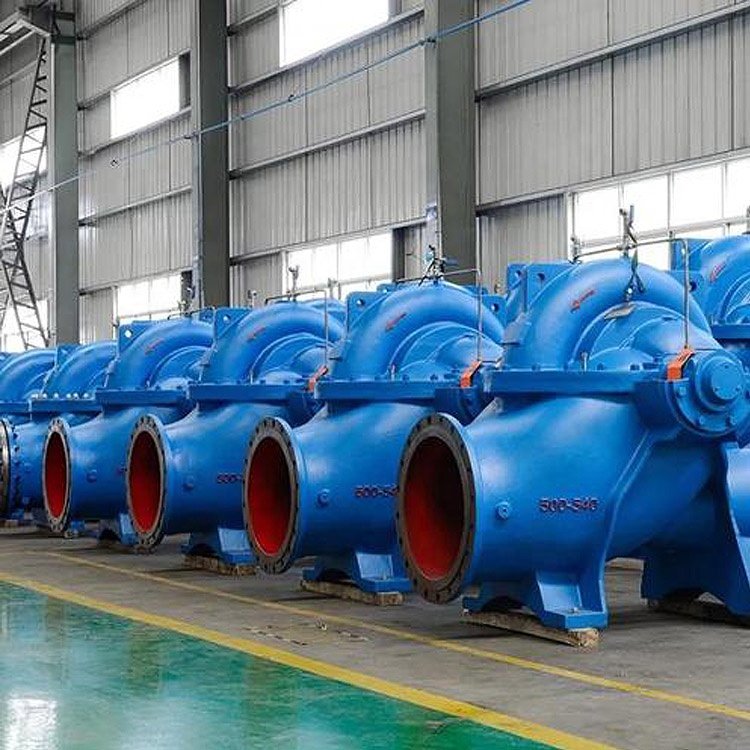 Horizontal Split Double Suction Centrifugal Water Pump With Motor Double Suction Water Pump
