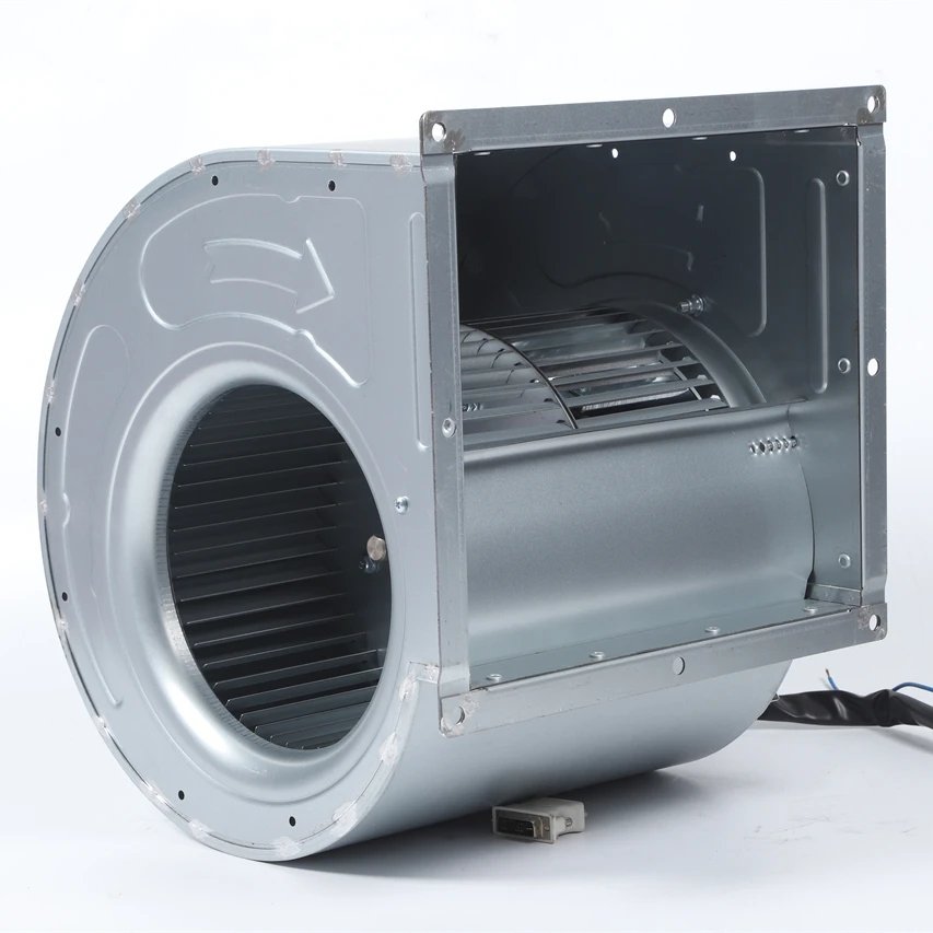 AC 4P MOTOR 300W Turbine Centrifugal Blower Forward Impeller Fan DD 8/8 Duct Ventilation Fan Air Exhaust Fan 220V 50Hz