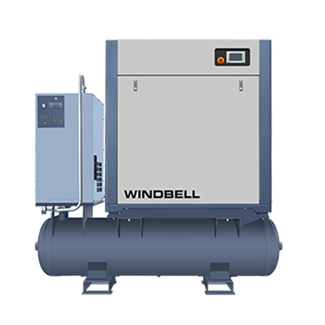 50 Liter 200 Liter 500 Liter Compressed Petrol Screw Air Compressor With Gas Engine