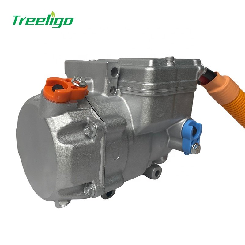 Auto Cooling Dc 72V 60V 48V 24v 12V Electric Conditioning Parking air Conditioning Car Ac Compressor