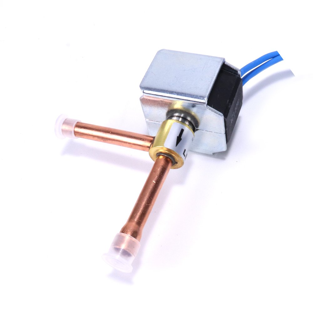 LEFOO Mini -Flow Copper Pilot-operated Solenoid Valve Refrigeration System For Central air Conditioners AC220V