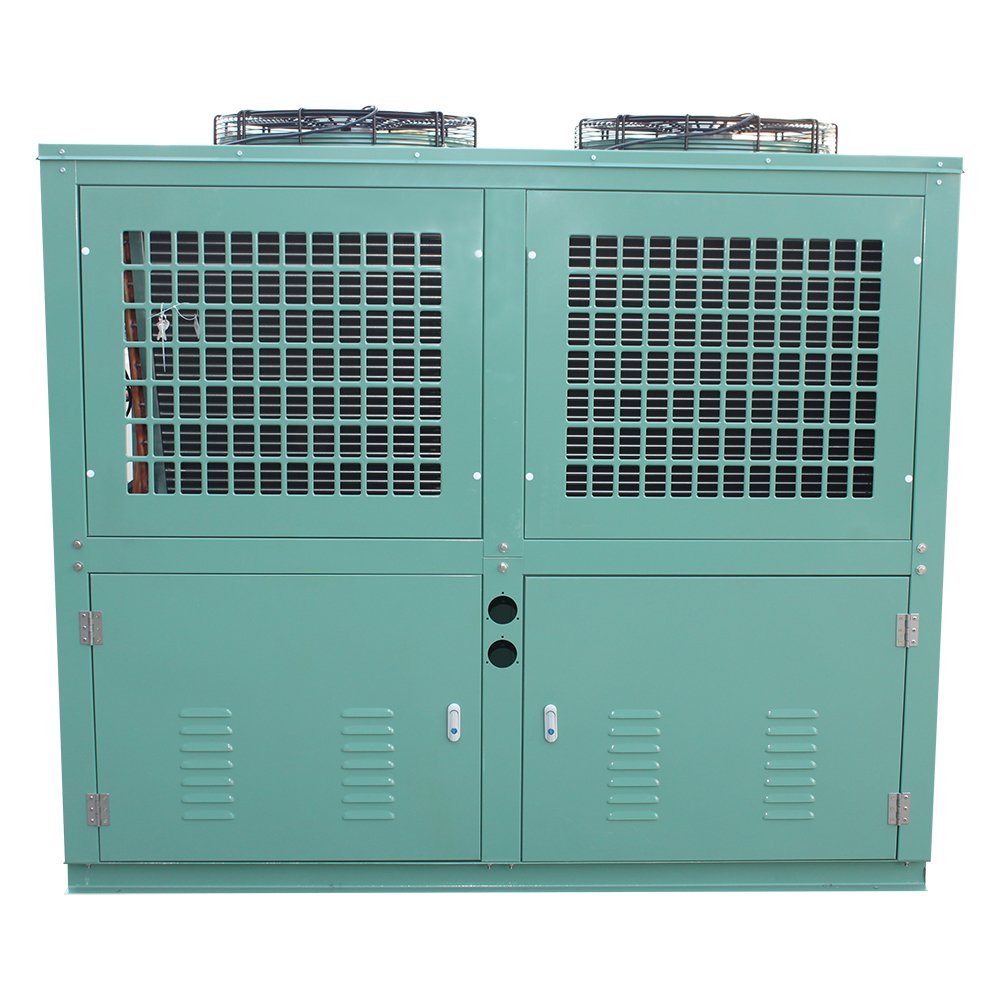 Cold Room Refrigerator Condenser Freezer Refrigeration Condensing Unit Price Air Cooled Compressor Condenser Unit for Freezer
