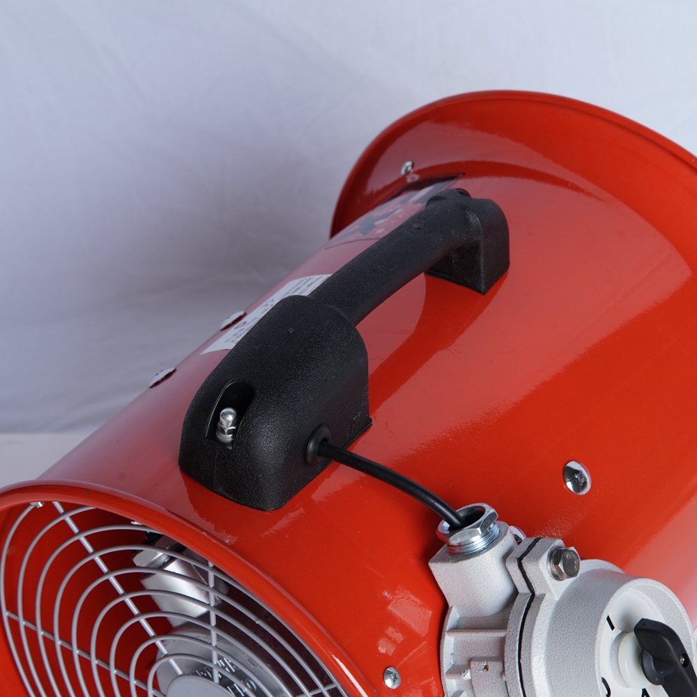 8inch 200mm 220V 50/60Hz Explosive Proof Blower Fan Portable Ventilation Fans for Hose Tunnel Duct
