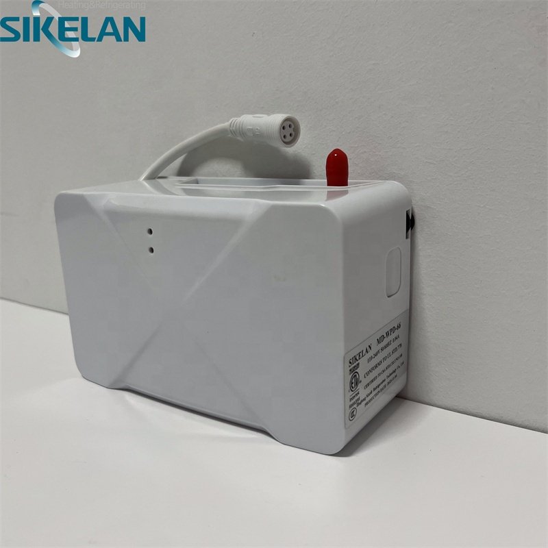 Sikelan Condensate Pump MD-WPD Series AC Wall Pump-Super Silent for Wall-mounted Split Unit Fan-coil Unit Dehumidifiers 110-240V