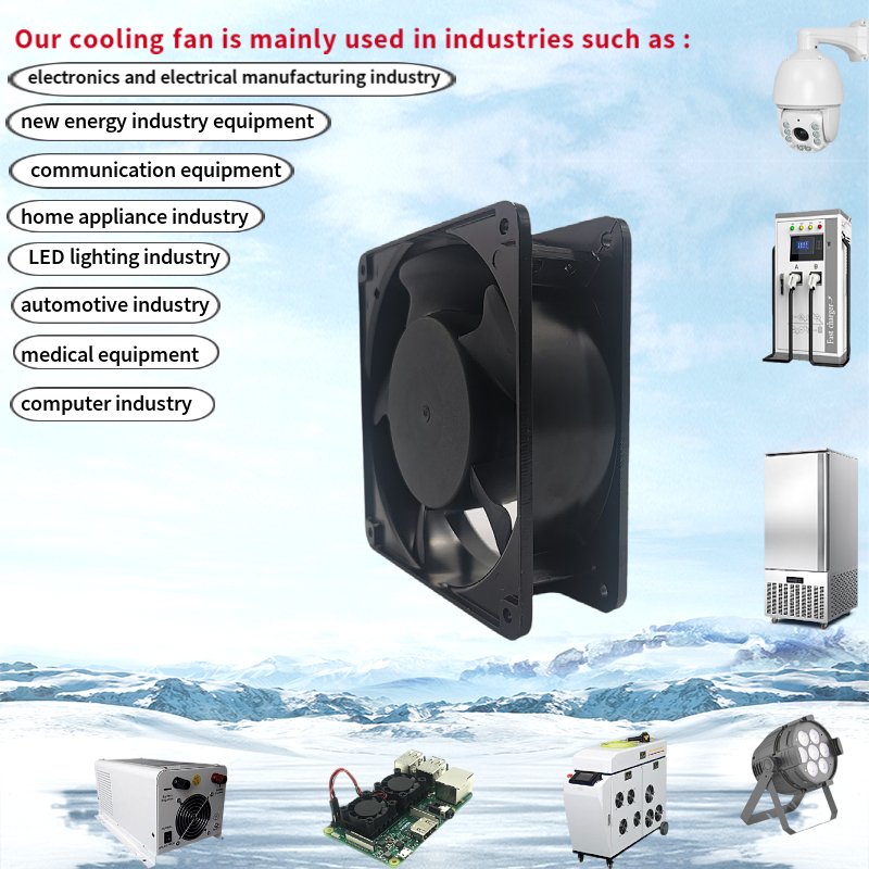 sunon DP200A 2123XBT 12038mm AC220-240V 0.14A Brushless Terminal Serve Over 50000 Hours Exhaust Electric Motor Cooling Fan