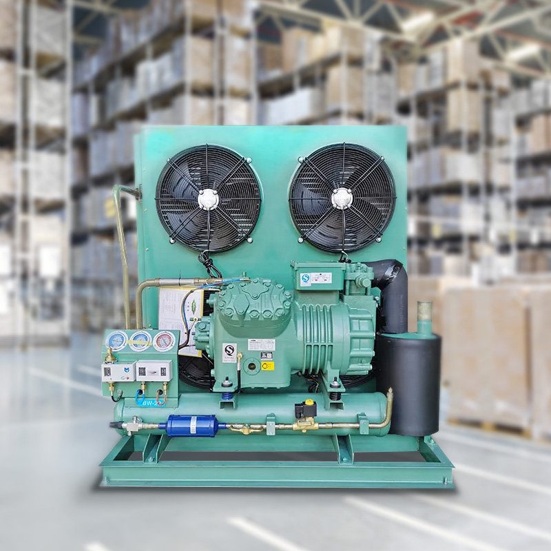 Low Failure Compressor Air Cooled Condensing Unit Chiller Cold Room Refrigeration Condensing Unit