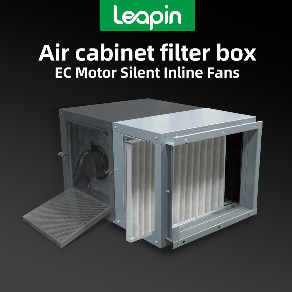 CDC-EF Filter Silent Fan Direct Drive Blower Centrifugal air Filtration Blower Fan Ventilation Hotel Exhaust Fan EC 220V