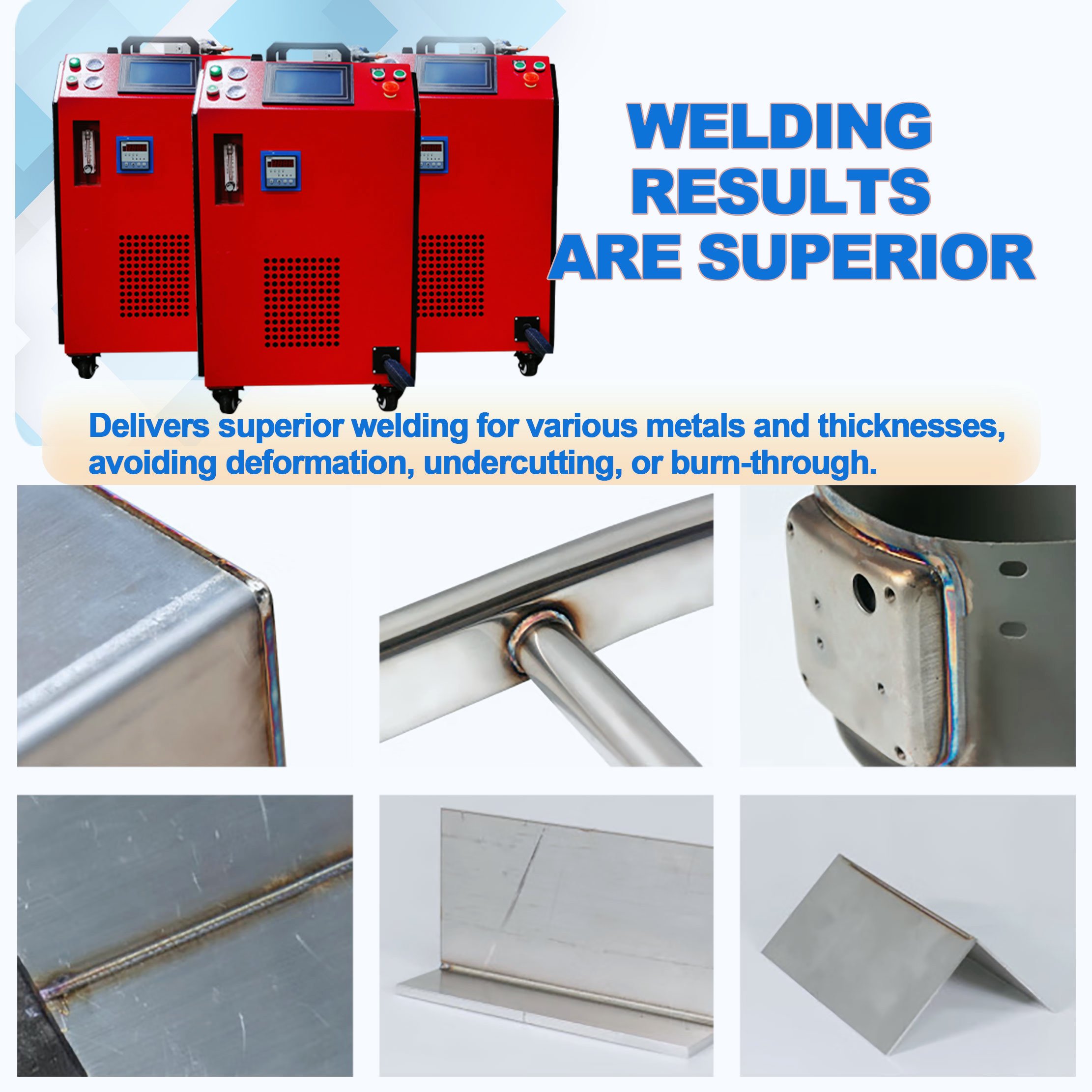 Integrated Nitrogen-purifier Air-cooling Laser Welding Machine 4 in 1 for Aluminum Copper Welding Laser Welder