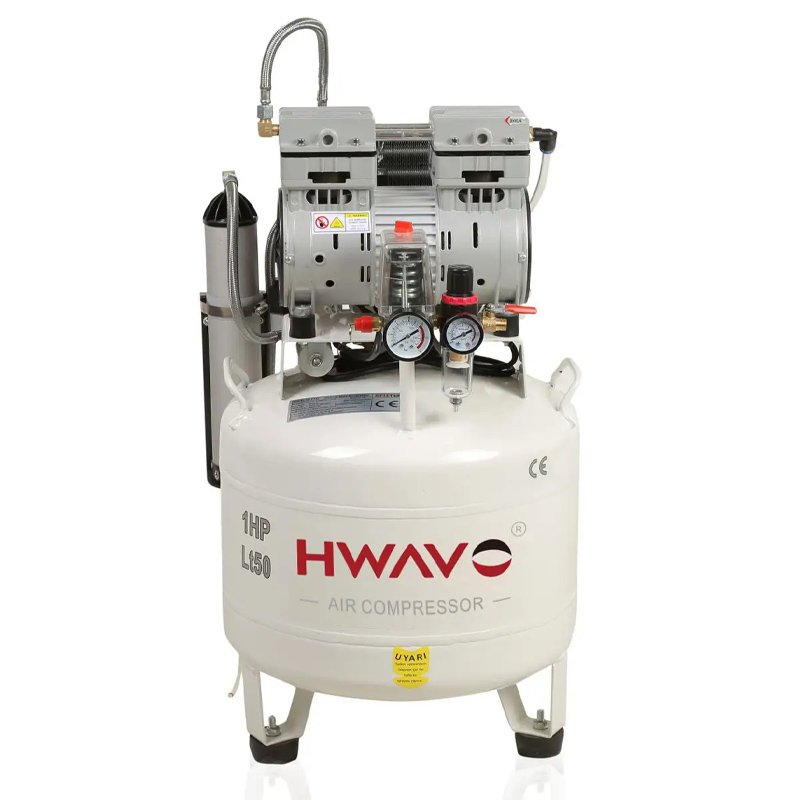 China Golden Supplier Portable 8 bar air Compressor 38L 1100W/1.5HP Low Noise Dental air Compressor