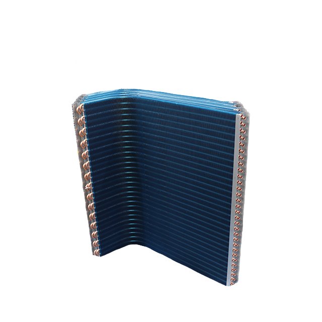 Manual Power Split AC Evaporator Copper Condenser Tube Coils Home Auto Air Conditioner Cooling Application