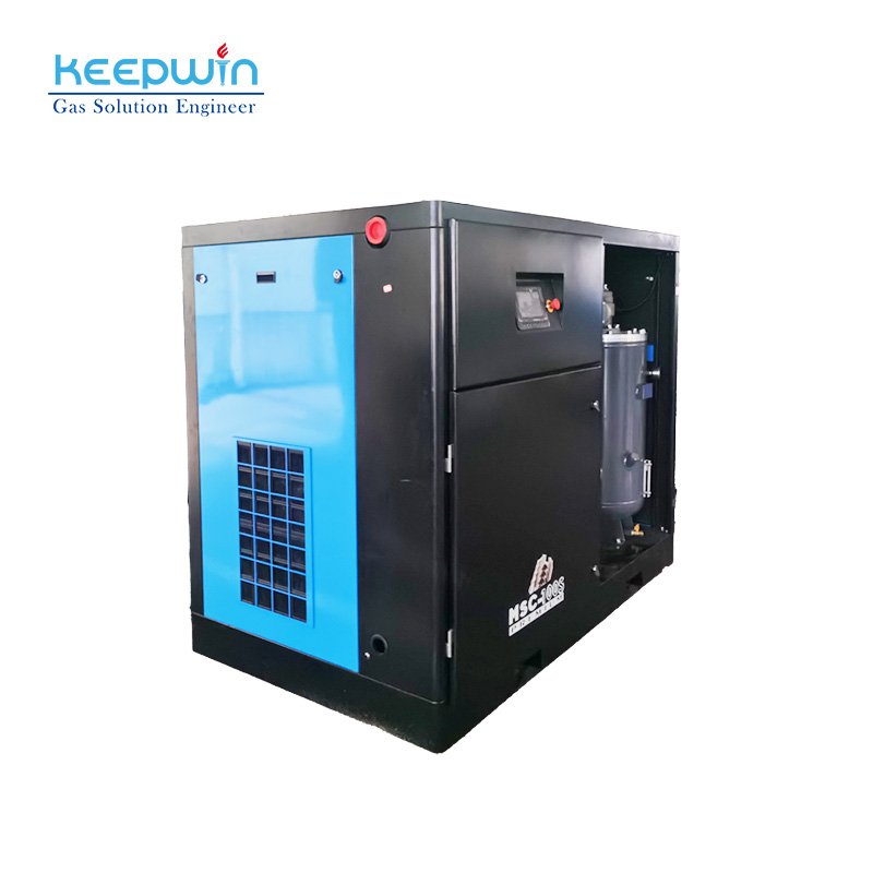 Belt Driven Low Noise SLB- 45 45kw 60HP Cooling Strong Durability New Industrial Screw Air Compressors