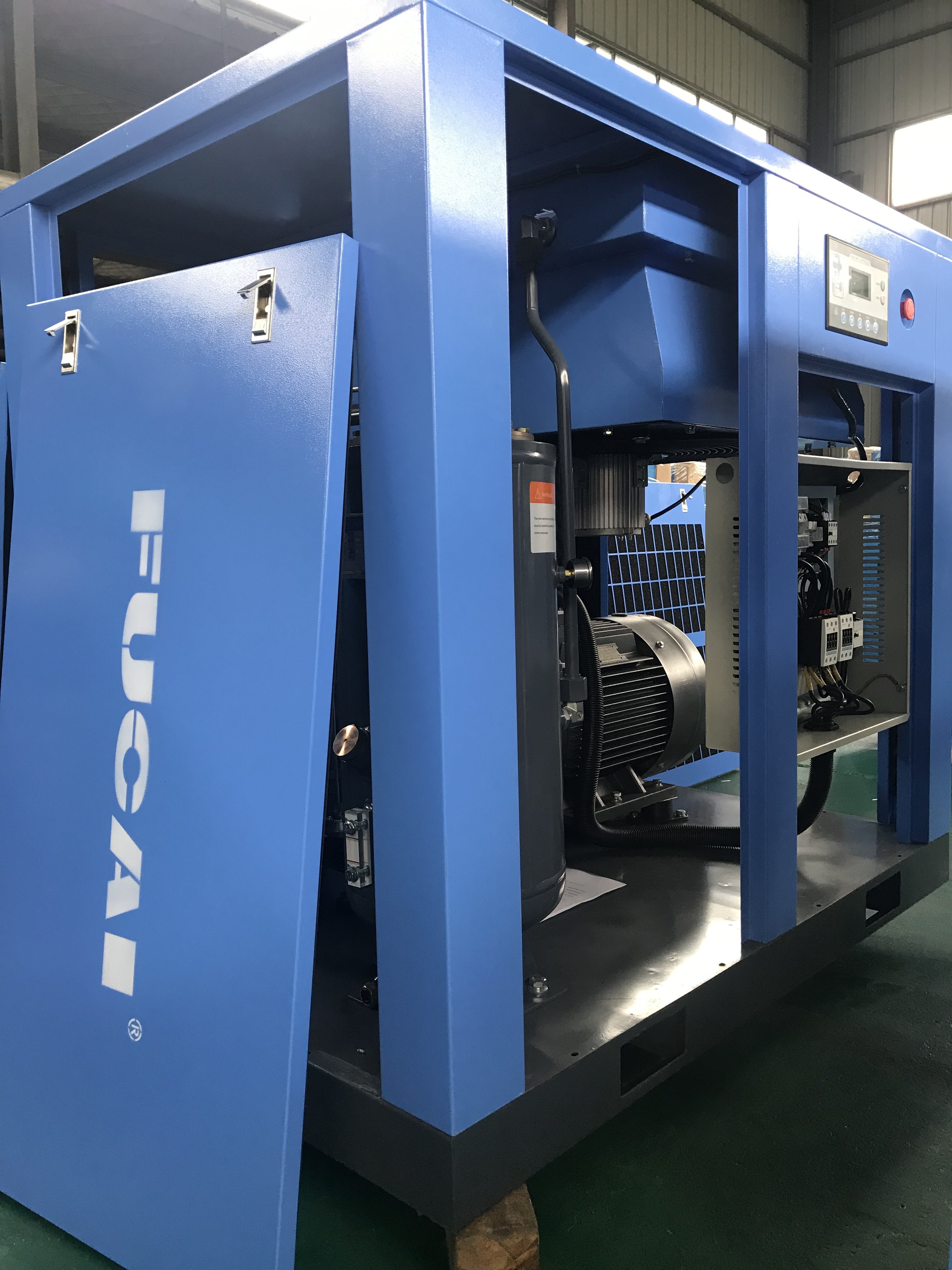 Highly Competitive Prices 90kw 120hp Working Pressure Permanent Magnet Vsd Frequency Conversion Screw Air Compressor