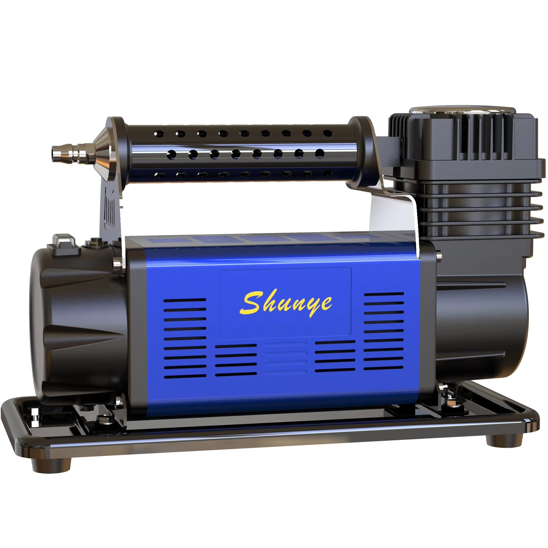 160L Single Cylinder High Power Universal Air Compressor Re-Inflating Tire Inflator Fast Inflation Car Wheel Air Compressor