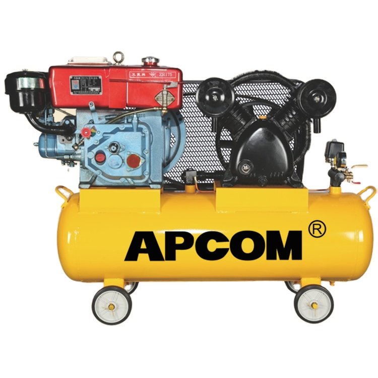 APCOM 6HP 8HP 10HP Gasoline Air Compressor 8 Bar12 Bar 16Bar Petrol Air Compressor Cheap for Sale