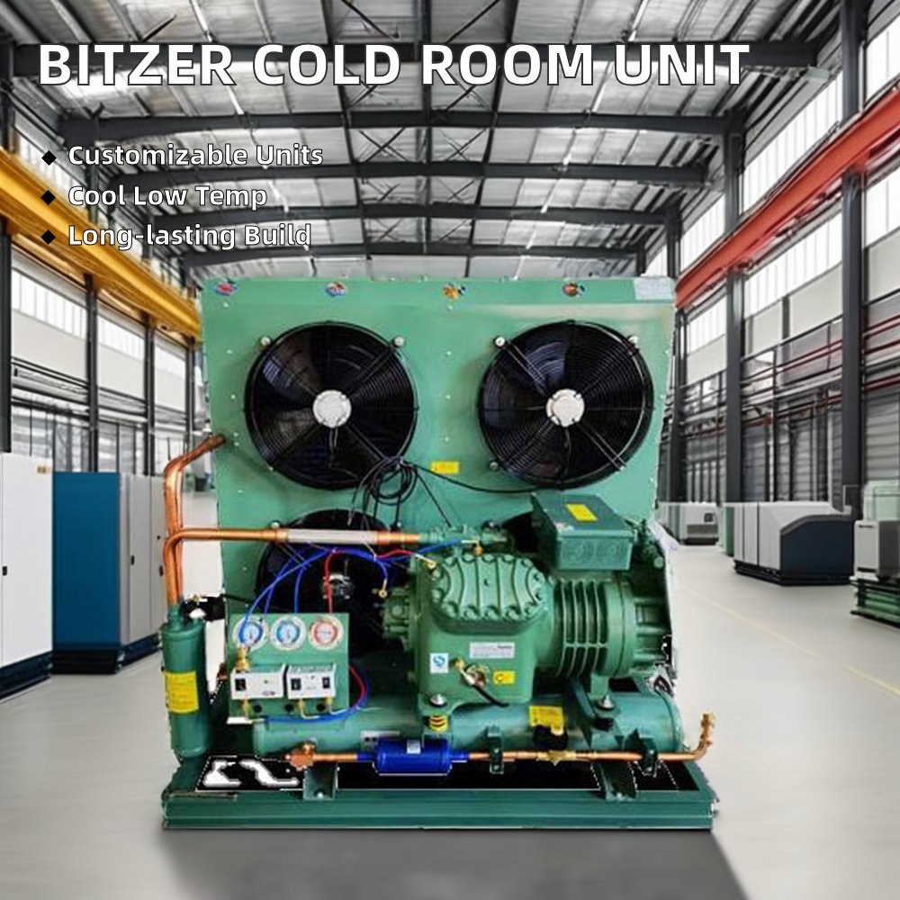 TianQiao Large Logistics Bitzer Walking Freezing Equipment Competitive Price Copeland Emerson Refrigeration Condensing Unit