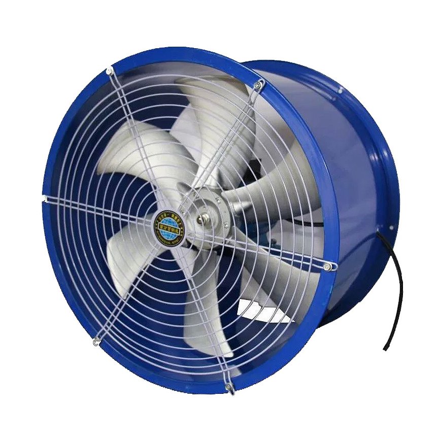 KT40 Low Pressure Low Noise Industrial Air Blower Axial Fan Ventilation 0.75kw Impeller Ventilating Fans