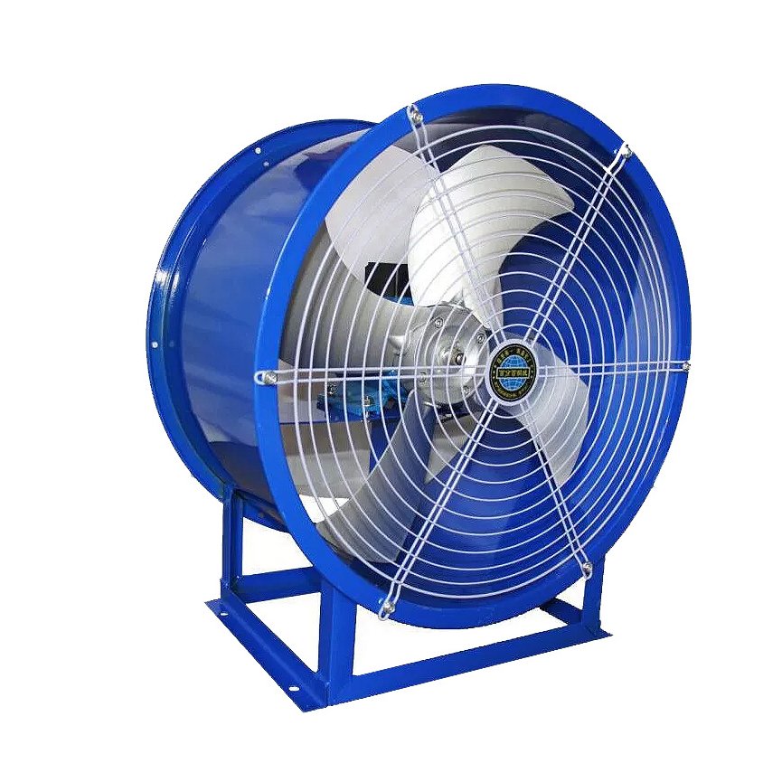 KT40 Low Pressure Low Noise Industrial Air Blower Axial Fan Ventilation 0.75kw Impeller Ventilating Fans