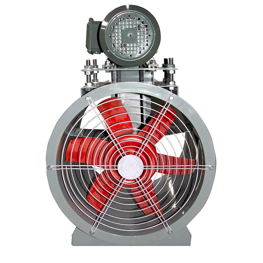 KT40 Low Pressure Low Noise Industrial Air Blower Axial Fan Ventilation 0.75kw Impeller Ventilating Fans
