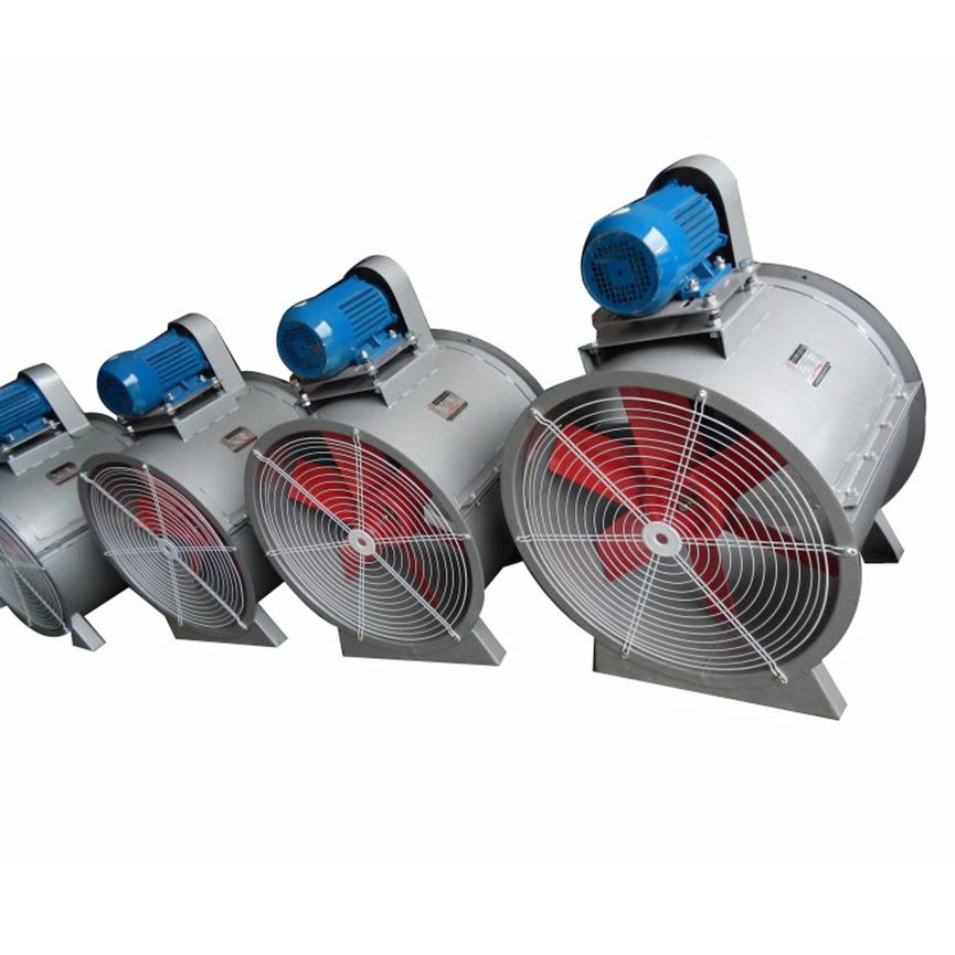 KT40 Low Pressure Low Noise Industrial Air Blower Axial Fan Ventilation 0.75kw Impeller Ventilating Fans