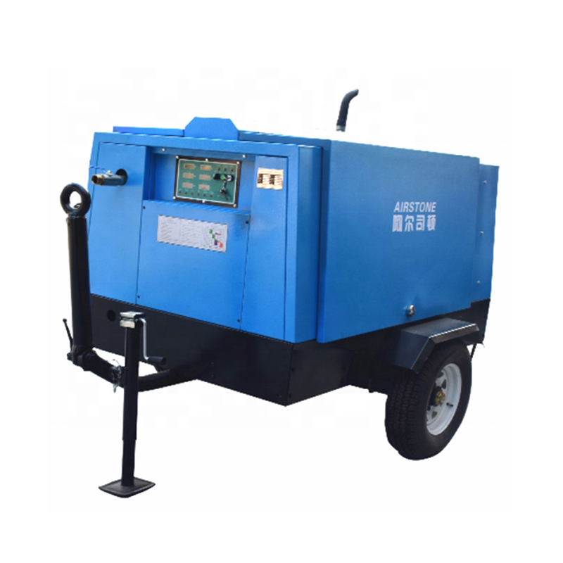 Compresor De Aire Diesel Engine Screw Air Compressor 185 CFM 300 CFM 375 CFM 750CFM 900CFM 1100CFM