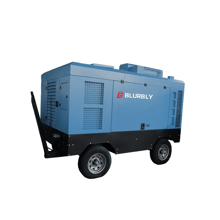 Full Automatic Control 194KW Power Water Well Drilling Mining Use diesel Screw Machine 17 bar air Compressor
