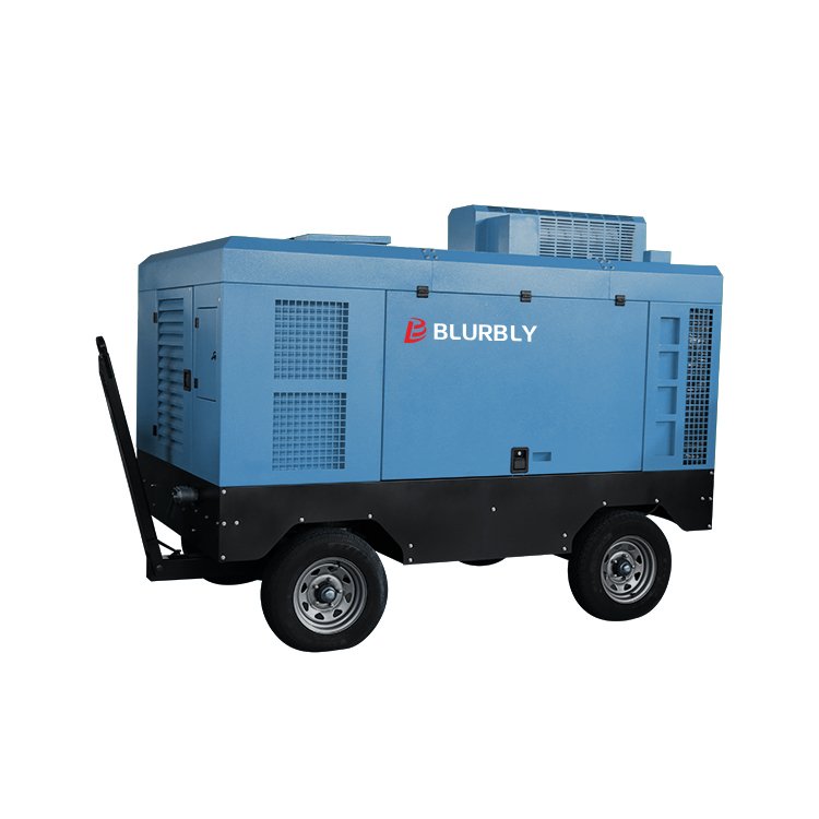 Full Automatic Control 194KW Power Water Well Drilling Mining Use diesel Screw Machine 17 bar air Compressor