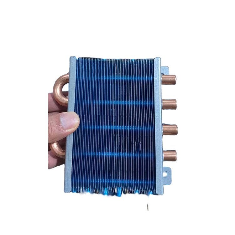 High Quality Condenser Evaporator Hydrophilic Fin Heat Exchanger Intercambiador De Calor Wholesale Custom for air Conditioning