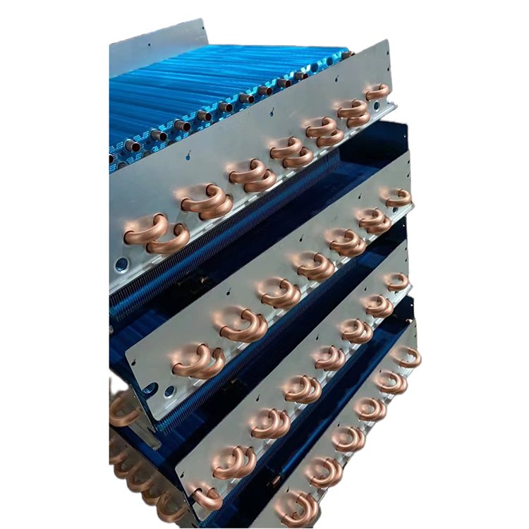 High Quality Condenser Evaporator Hydrophilic Fin Heat Exchanger Intercambiador De Calor Wholesale Custom for air Conditioning