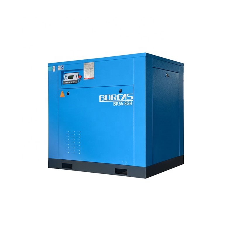 Electric Low Capacity Rotary Industry Single Phase Rotary Screw Air Compressor