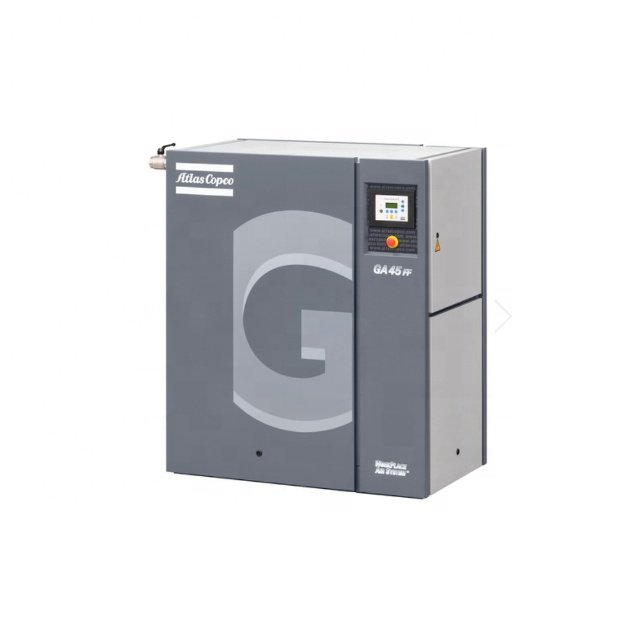 Atlas Copco GA15+FF TM Screw air Compressor with tank and air Dryer