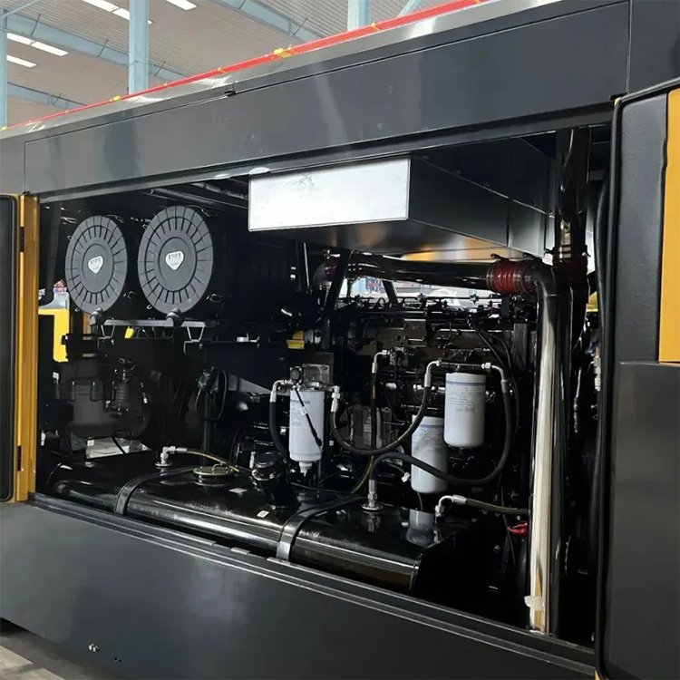 31m³/min 31bar Diesel air Compressor 1120cfm Crushing Drilling Deep Water Well Or Pile Foundation Or Engineering Mine Hammer