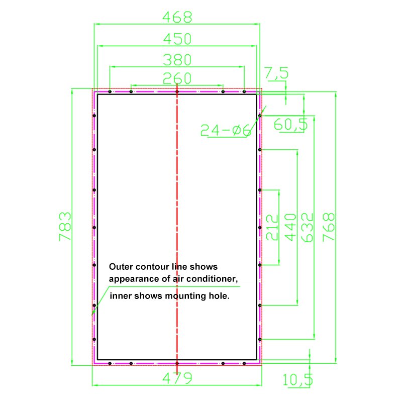 1100w Industrial Panel Air Conditioner for Electric Cabinet Without Condenser Water No Drops
