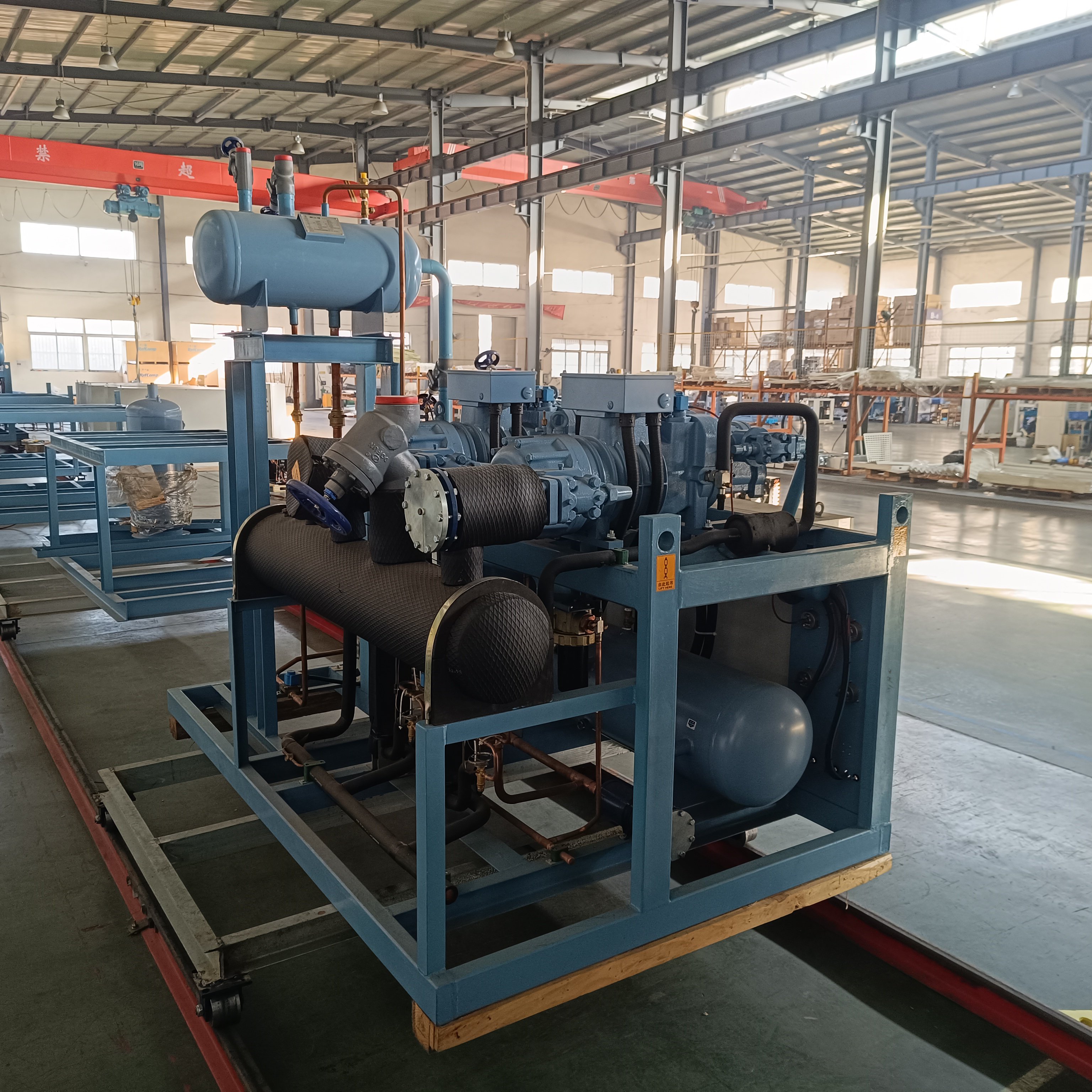 Factory's New Condition 100HP Frascold Compressor Unit High Efficiency Energy Saving High Capacity Condensing Units Cheap Price