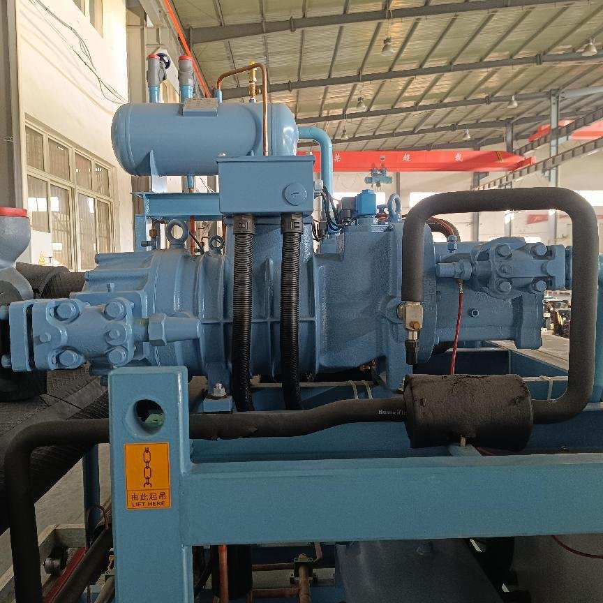 Factory's New Condition 100HP Frascold Compressor Unit High Efficiency Energy Saving High Capacity Condensing Units Cheap Price