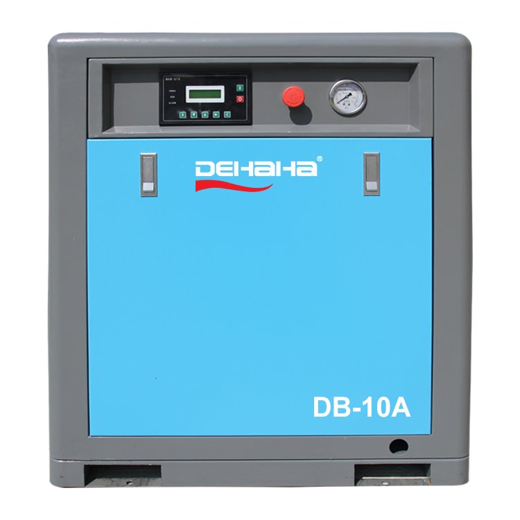 DEHAHA 7.5kW 10hp Industrial Electrical Screw Air Compressor for Sand Blasting