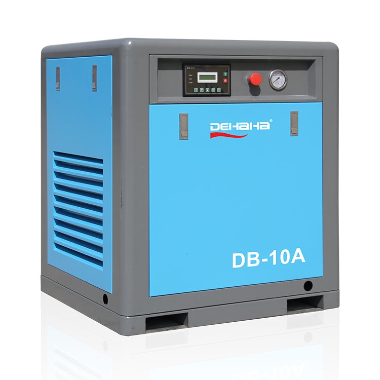 DEHAHA 7.5kW 10hp Industrial Electrical Screw Air Compressor for Sand Blasting