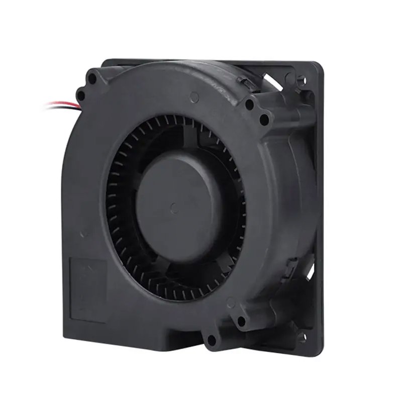 Blower Fan Brushless Cooling 120mm X 32mm 12V High Airflow DC Centrifugal Fan 2Pin for Car Cooling Ventilation Exhaust