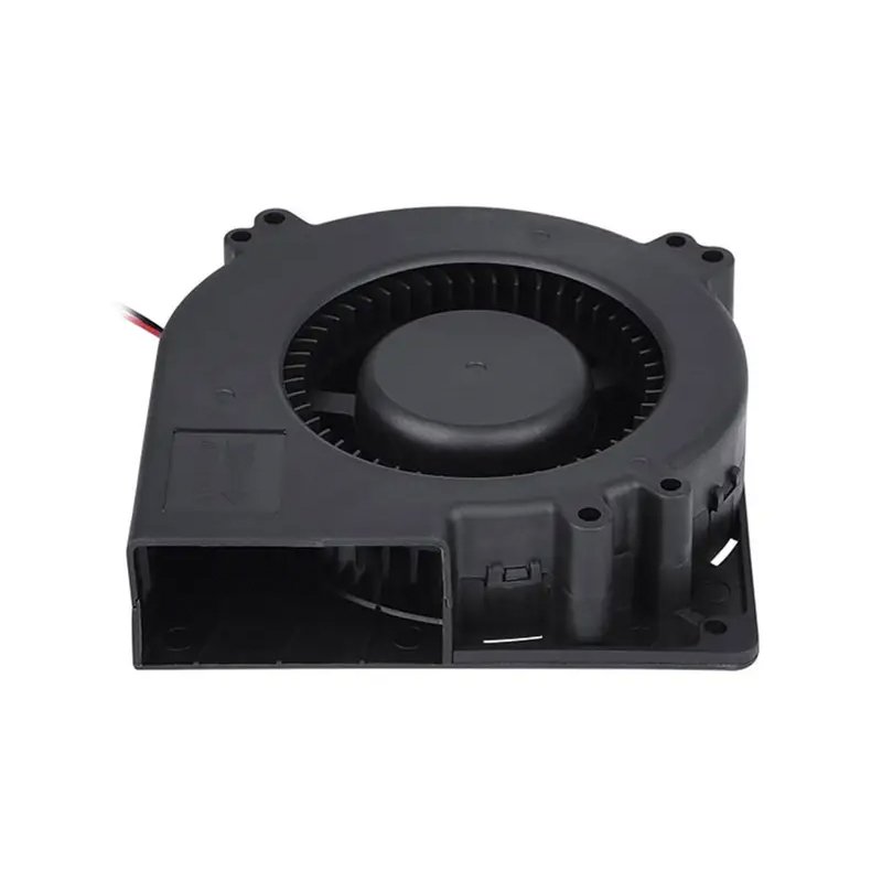 Blower Fan Brushless Cooling 120mm X 32mm 12V High Airflow DC Centrifugal Fan 2Pin for Car Cooling Ventilation Exhaust