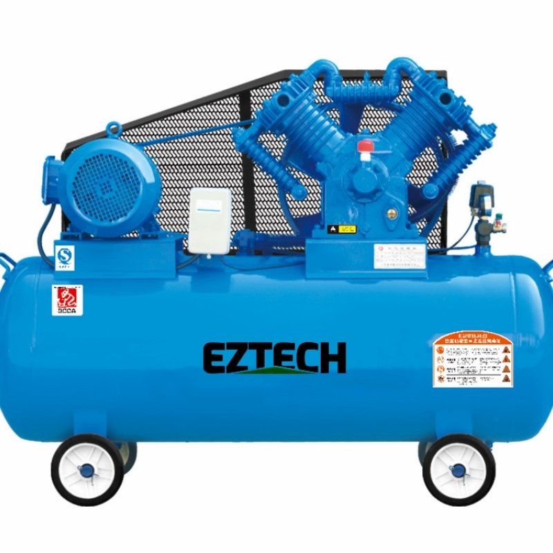 Factory-Sold 15HP Gas-Powered Piston Belt-Driven Air Compressor with 60-Gallon ASME Tank Screw Compressor with 380V Motor