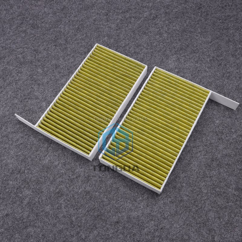 Factory Cabin Filter Active Carbon Auto Cabin Air Filters for Teslas Model 3 2017-2019 Electric Car AC Filter 1107681-00-A