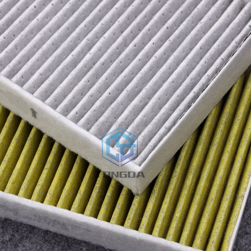 Factory Cabin Filter Active Carbon Auto Cabin Air Filters for Teslas Model 3 2017-2019 Electric Car AC Filter 1107681-00-A