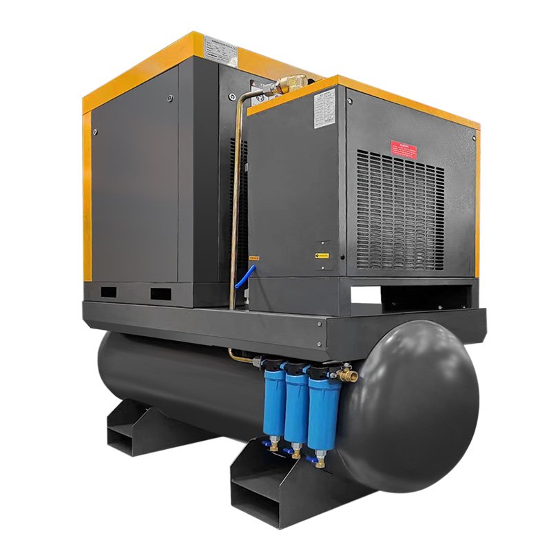 Integrated 8 Bar 7.5KW/10HP Stationary Air Compressor four-in-one 1 Year Warranty Level 1 Compressors